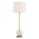 Caronia - Coral Buffet Lamp - Brass / Gold / White - Uttermost - Table Lamps- Elite Enclave Home