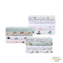 Cozy Soft - Novelty Print Sheet Set - Blue Stars