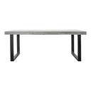 Jedrik - Large Outdoor Dining Table - Cement - Moe's Home Collection - Dining Tables - Elite Enclave Home