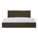Sebastion - King Storage Bed - Green - Moe's Home Collection - Storage Beds - Elite Enclave Home