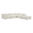 Lowtide - Dream Modular Configuration - Warm White - Moe's Home Collection - Stationary Sectionals - Elite Enclave Home