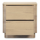 Round Off - Tall Nightstand - Light Brown - Moe's Home Collection - Accent Nightstands - Elite Enclave Home