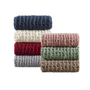 Chenille Chunky Knit - Throw - Ivory - Madison Park - Throws - Elite Enclave Home