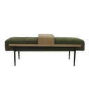 Perry - Cocktail Ottoman With Slide Tray - Green - Chapel Hill - Bench Ottomans - Elite Enclave Home
