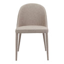 Burton - Fabric Dining Chair (Set of 2) - Light Gray - Moe's Home Collection - Chair Sets - Elite Enclave Home