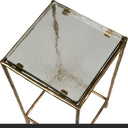 Ovard - Antiqued Accent Table - Bronze - Uttermost - Accent Tables- Elite Enclave Home