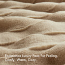 Vivienne - Throw - Tan - Madison Park - Throws - Elite Enclave Home