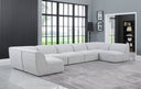 Miramar - 7 Piece Modular Sectional - Meridian Furniture - Stationary Sectionals - Elite Enclave Home