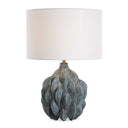 Whitecap - Ceramic Table Lamp - Gray