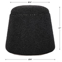 Gumdrop - Ottoman - Black