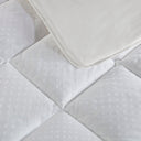 Signature - California King Dobby Cotton Waterproof Mattress Pad - White