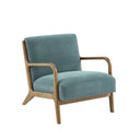 Novak - Mid - Century Modern Accent Armchair (Set of 2) - Teal - INK+IVY - Chair Sets - Elite Enclave Home