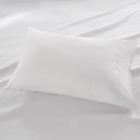 3M Microcell - Twin Long Luxurious Brushed Microfiber Deep Pocket Sheet Set - White