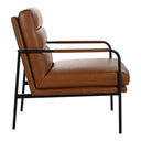 Verlaine - Armchair - Chestnut Brown - Moe's Home Collection - Arm Chairs - Elite Enclave Home
