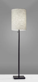 Floor Lamp Classic Silhouette - Dark Bronze / Beige - HomeRoots - Floor Lamps - Elite Enclave Home
