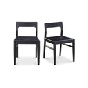 Owing - Dining Chair Chair (Set of 2) - Black - Moe's Home Collection - Chair Sets - Elite Enclave Home
