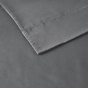 Microfiber - Twin Long All Season Wrinkle Free Sheet Set - Charcoal