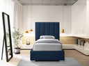 Pierce - Bed - Meridian Furniture - Upholstered Beds - Elite Enclave Home