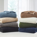 Burlington - Full Berber Blanket - Green