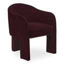 Clara - Performance Fabric Dining Chair - Plum - Moe's Home Collection - Arm Chairs - Elite Enclave Home