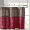 Amherst - Shower Curtain - Red - Madison Park - Shower Curtains - Elite Enclave Home