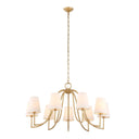 Seville - 9 Light Chandelier - Gold - Uttermost - Chandeliers- Elite Enclave Home