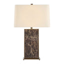 Lafferty - Marble Table Lamp - Dark Brown - Uttermost - Table Lamps- Elite Enclave Home