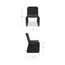 Ella - Outdoor Dining Chair (Set of 2) - Charcoal / Gray - Moe's Home Collection - Chair Sets - Elite Enclave Home