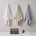 Luce - 6 Piece Towel Set - White - Madison Park Signature - Towel Sets - Elite Enclave Home