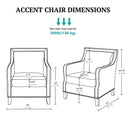 Shasta - Accent Chair - Brown - INK+IVY - Accent Chairs - Elite Enclave Home