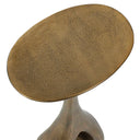 Tolstoy - Indoor-Outdoor Accent Table - Brass