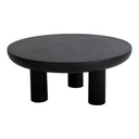 Rocca - Cement Coffee Table - Black - Moe's Home Collection - Coffee Tables - Elite Enclave Home