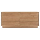 Hudson - 6 Drawer Dresser - Natural