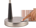 LED Adjustable Desk Lamp - Black Matte And Silver