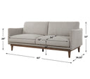 Freefall - Gray Ceruse Sofa