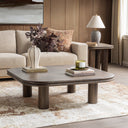 Miranda - Square Coffee Table - Cocoa Brown - Classic Home - Coffee Tables - Elite Enclave Home