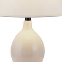 Contempo Bulb Ceramic Table Lamp - Beige