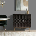 Hanley - 2 Doors Accent Cabinet - Black - Madison Park - Accent Cabinets - Elite Enclave Home