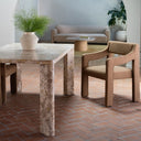 Segment - Dining Table - Panther Stone Beige - Moe's Home Collection - Dining Tables - Elite Enclave Home
