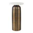 Reiss - Drink Table - Bronze / White - Uttermost - Cocktail Tables- Elite Enclave Home