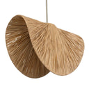 Bend - 1 Light Raffia Pendant - Light Brown - Uttermost - Pendant Lighting- Elite Enclave Home