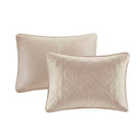 Oakley - 3 Piece Reversible Bedspread Set - Khaki
