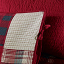 Sunset - 5 Piece Day Bed Cover Set - Red