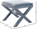 Nixon - Bench Ottoman - Meridian Furniture - Bench Ottomans - Elite Enclave Home