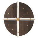 Uttermost Walnut Elegance Wall Clock – walnut wood frame with elegant design