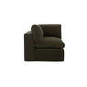 Cates - Corner Chair - Dark Green - Moe's Home Collection - Corner Chairs - Elite Enclave Home