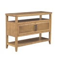 Naomi - 2 Door Storage Console Table - Honey - Martha Stewart - Console Tables - Elite Enclave Home