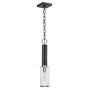 Jarsdel - 1 Light Industrial Mini Pendant - Black