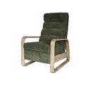 Jordan - Framed Push Back Recliner - Green - Chapel Hill - Reclining Chairs - Elite Enclave Home