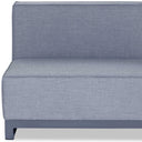 Coating Metal Outdoor Modular With Gray Cushion - Gray